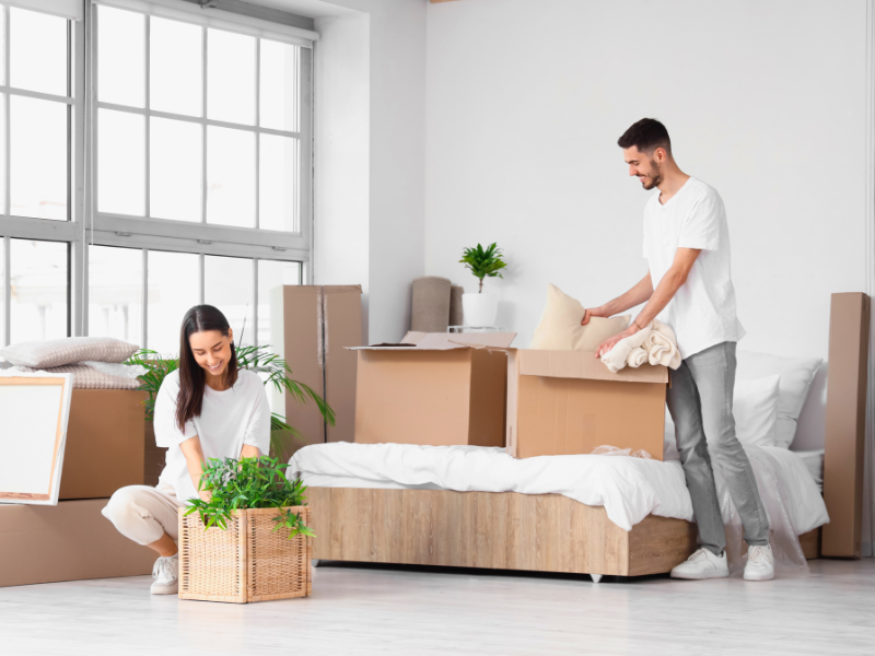 Unpacking Your Bedroom
