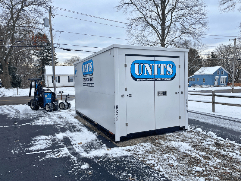 winter moving with UNITS of Southeast MA
