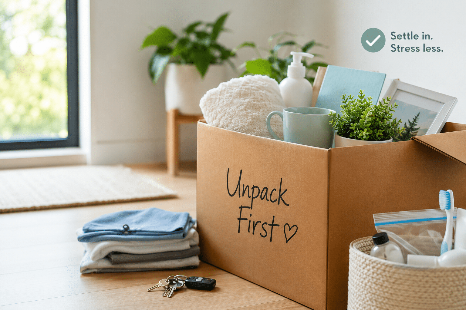 4 Powerful Things to Unpack First After Moving Into Your New Home