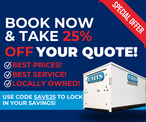 Units of St. Louis is now offering 25% Off Moving & Storage Services!