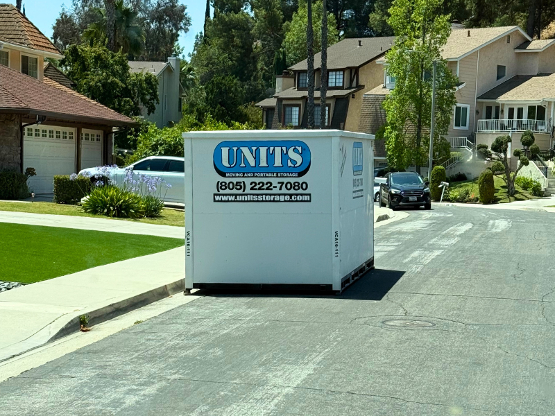 UNITS Ventura portable storage container delivered