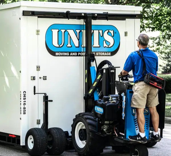 UNITS technician operating a ROBO-UNIT