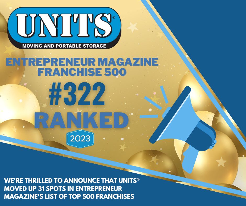 UNITS Receives Ranking in Entrepreneur Magazine's Top 500 List