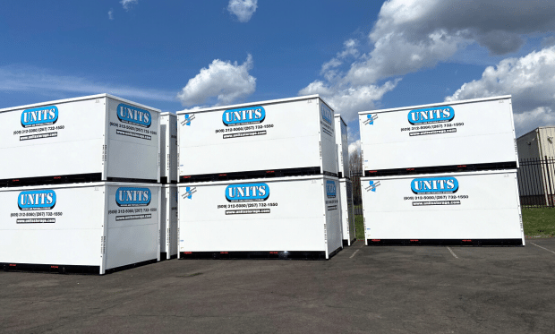 UNITS moving and portable storage offsite container facility