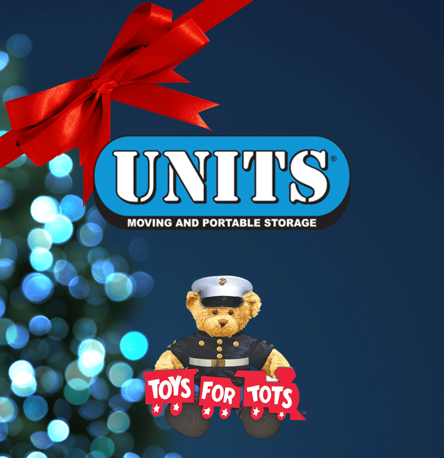 UNITS Moving and Portable Storage Teams Up with Toys for Tots