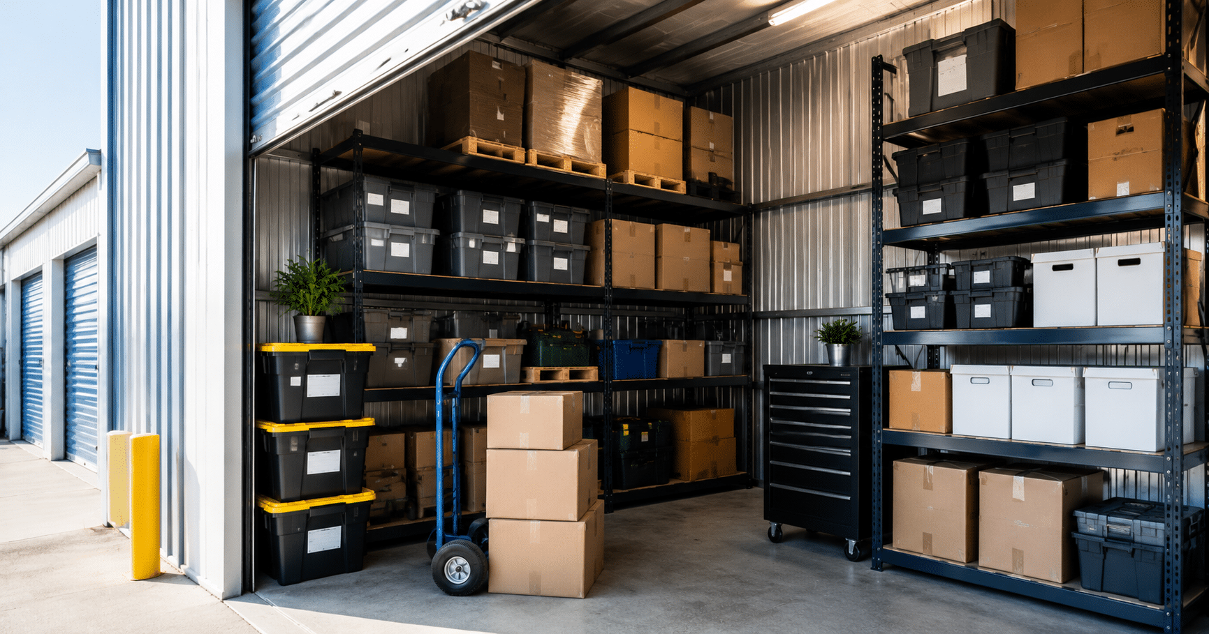 decluttering garage